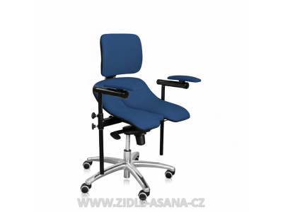 Ergonomická židle Ásana Medic Dent Ekokůže, Blue